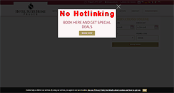 Desktop Screenshot of hotelsuitehomeprague.com