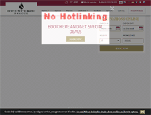 Tablet Screenshot of hotelsuitehomeprague.com